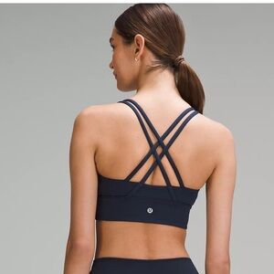 Lululemon Navy Strappy Sports Bra